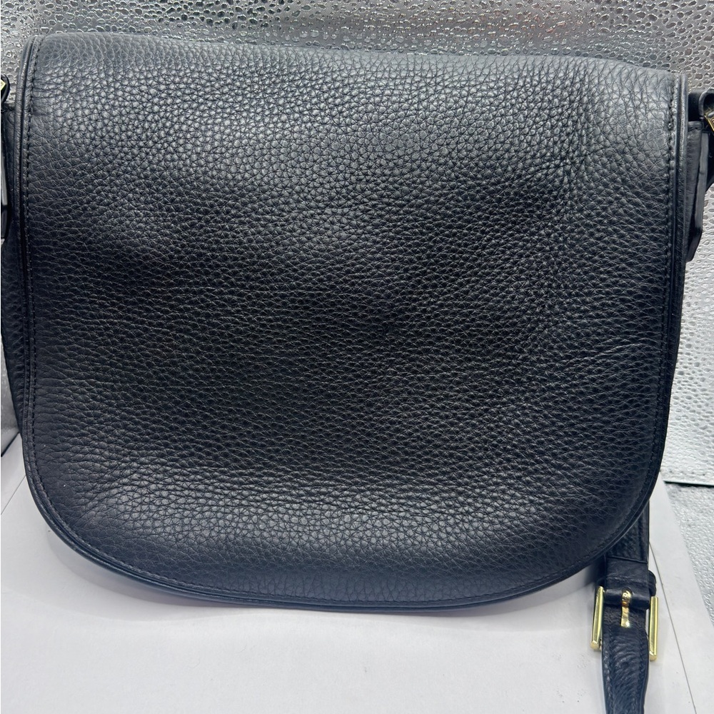 Tory Burch Black Leather Crossbody Bag, Like New - Picture 5 of 8